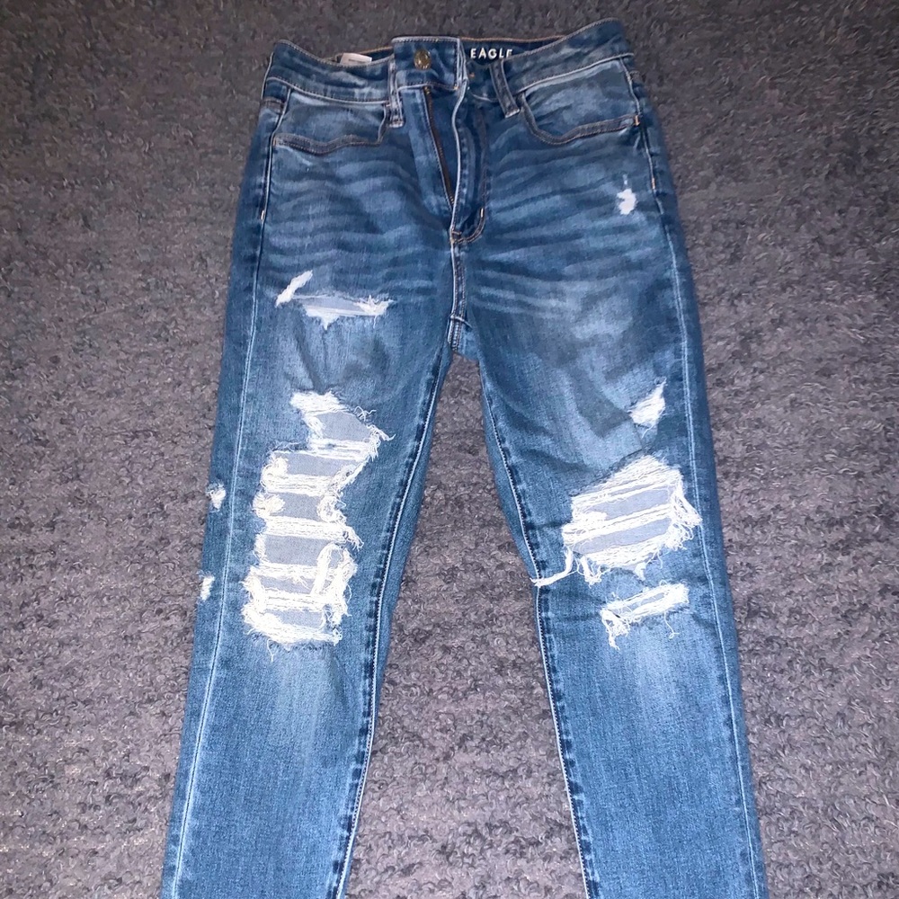 American Eagle High Rise Ne(x)t Level Jeans